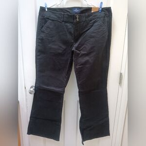 American Eagle Bootcut US 18, New Black Pants, Flare Bootcut Style, AE